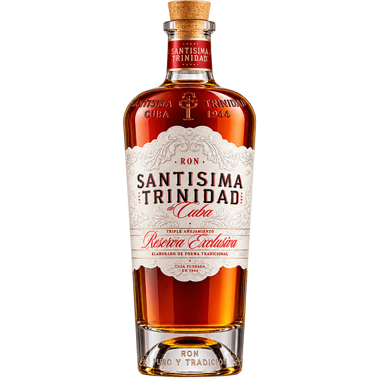 Ron Santísima Trinidad Botella de ron Santísima Trinidad