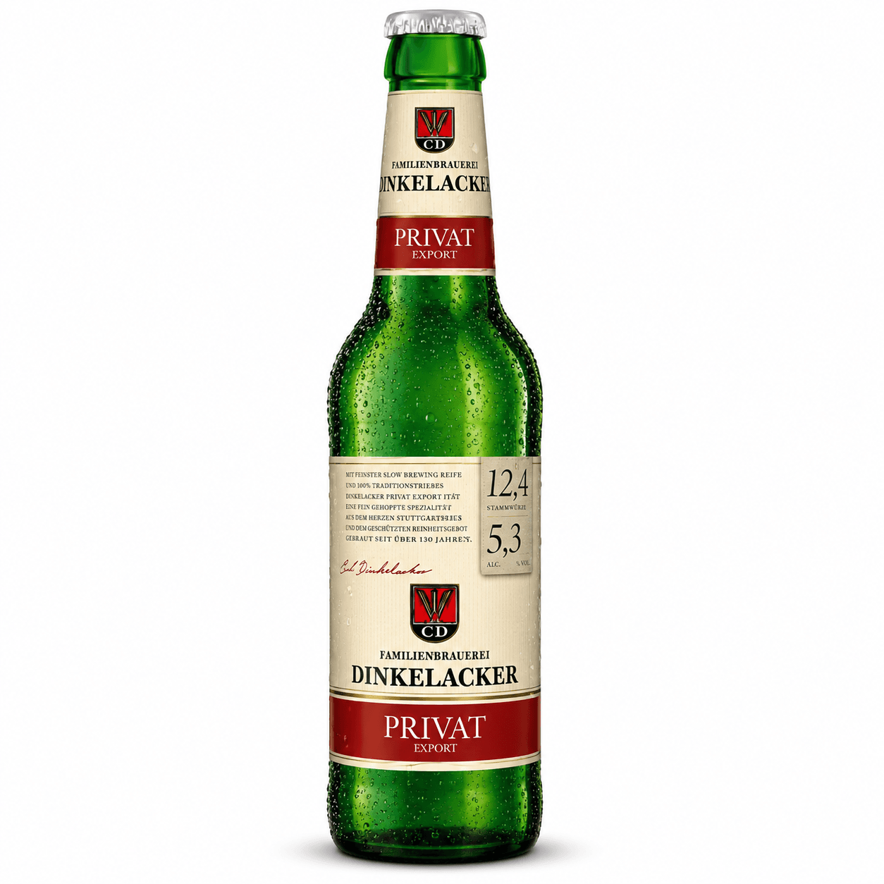 Cerveza Dinkelacker 33cl - The Beer Club Imagen que muestra la cerveza Dinkelacker en 33cl