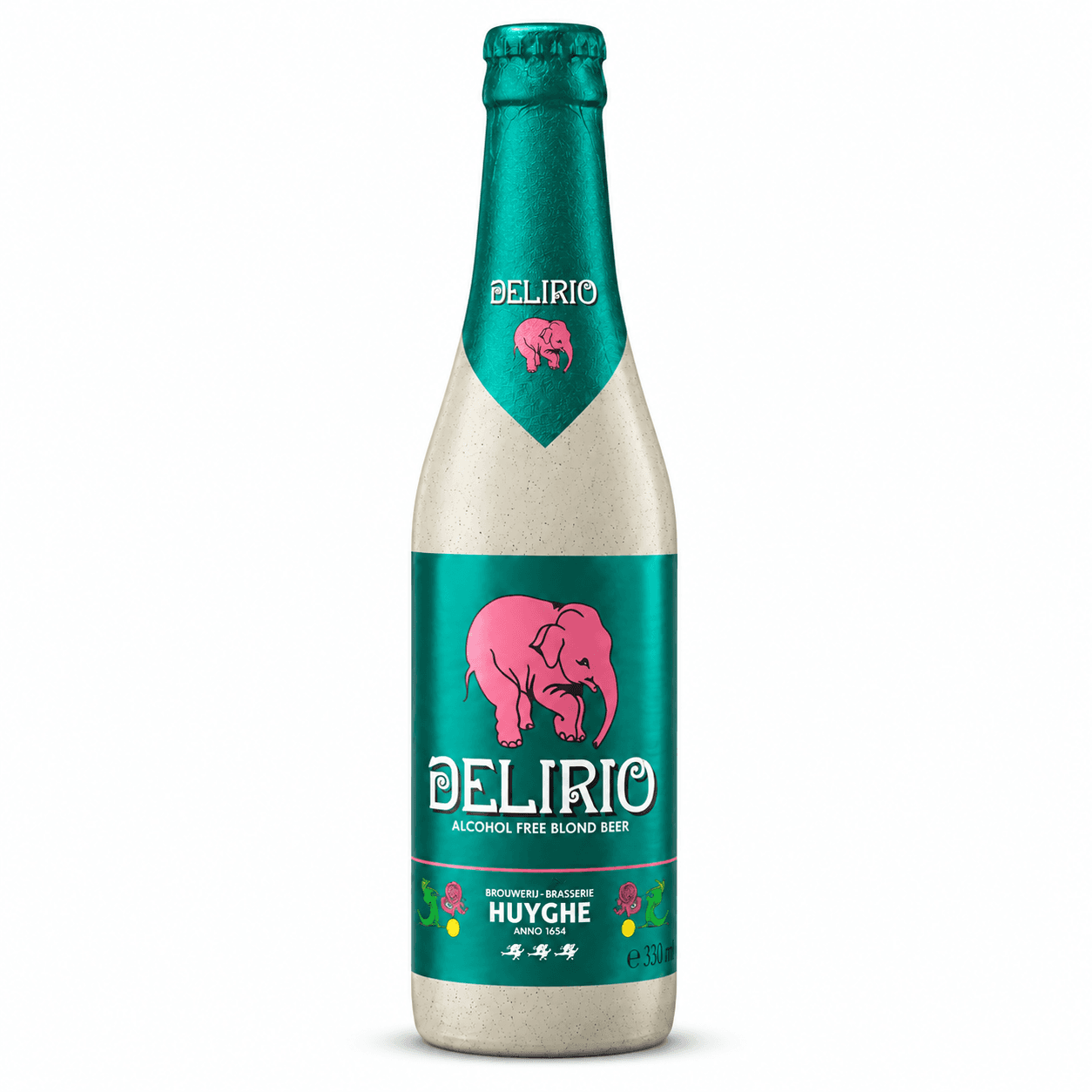 Delirio sin alcohol - the beer club Imagen que muestra la cerveza Delirio sin alcohol en tamaño 33cl con 0.3º