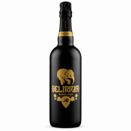 Imagen que muestra la cerveza Delirium delirium black barrel aged de 75cl