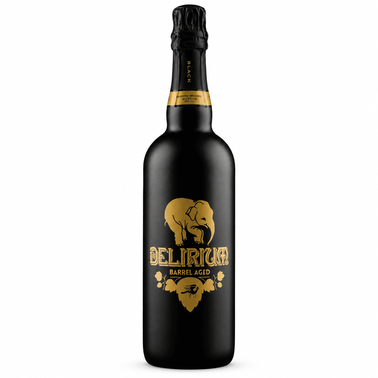 Delirium Black Barrel age de 75cl - The Beer Club Imagen que muestra la cerveza Delirium delirium black barrel aged de 75cl