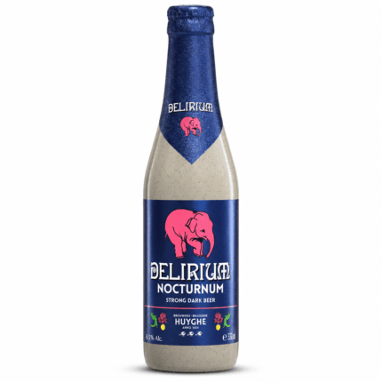 Imagen que muestra la cerveza Delirium Nocturnum en formato 33cl