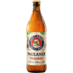 La imagen muestra la cerveza Paulaner disponible en the beer club