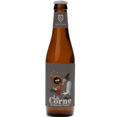 la-corne-black-33cl La imagen muestra la cerveza La Corne Black 33Cl disponible en the beer club