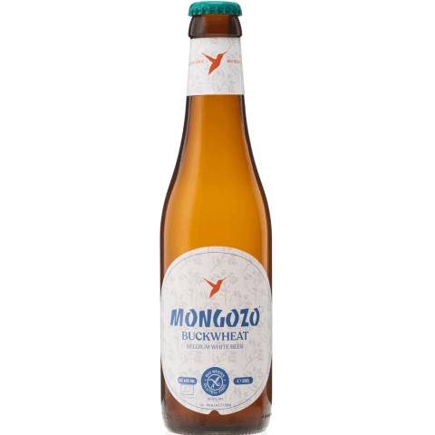 mongozo buckwheat white 33cl the beer club La imagen muestra la cerveza mongozo buckwheat white disponible en the beer club
