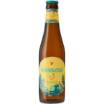 La imagen muestra la cerveza Mongozo Platano 33Cl disponible en the beer club