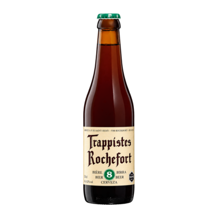 Botella de cerveza Trappistes Rochefort 8 33 cl
