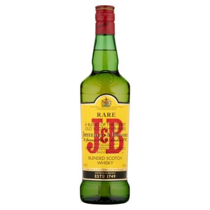 Botella de J&B Rare en formato 70 cl
