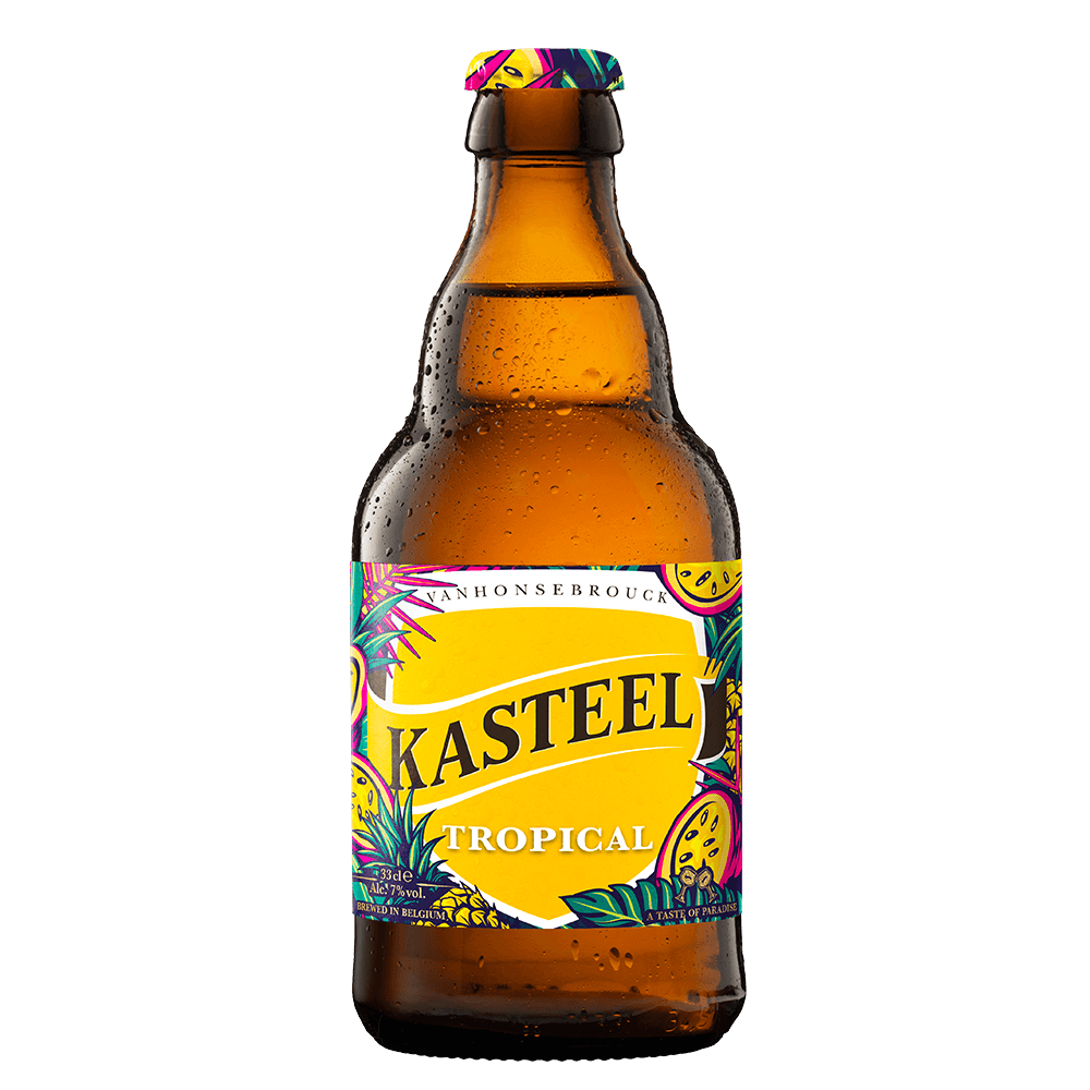 Kasteel-Tropical-fles-33cl Botella Kasteel Tropical 33 cl