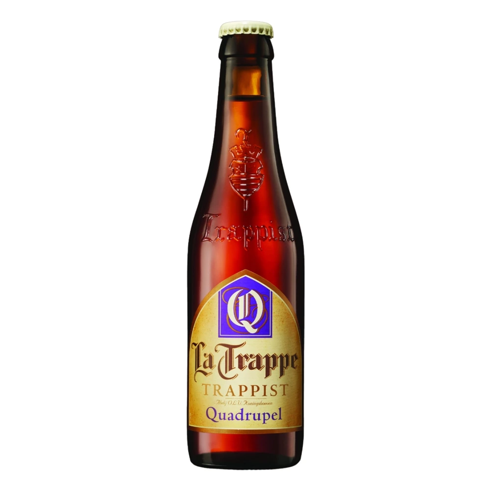 la-trappe-quadruple-33cl-1000 Botella de cerveza La Trappe Quadrupel 33 cl, cerveza trapense neerlandesa de 10 %