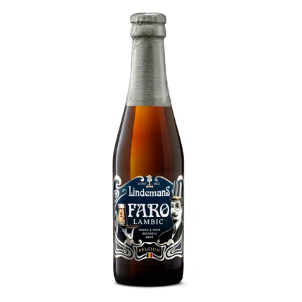 Botella de cerveza Lindemans Faro 35,5 cl, Faro belga