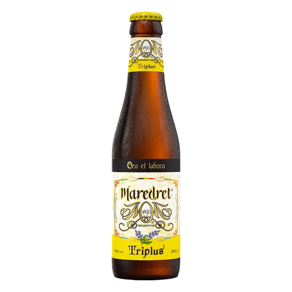 maredret-triplus-33cl-1000 Botella de cerveza Maredret Triplus 33 cl, Tripel de abadía de 8% vol.