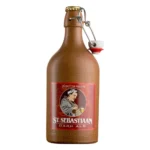 Botella de cerveza Saint Sebastiaan Dark 50 cl
