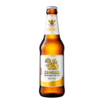 Botella de cerveza Singha 33 cl sin fondo