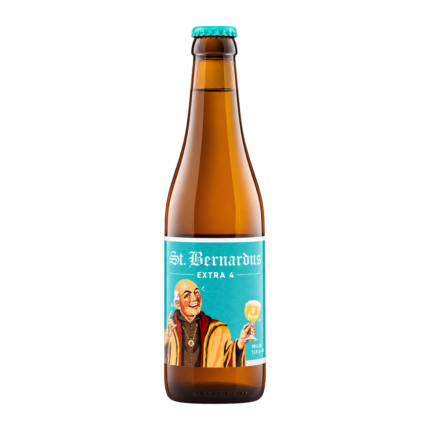 Botella de cerveza St. Bernardus Extra 4 33 cl