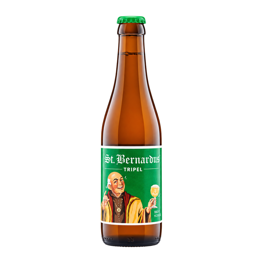 St. Bernardus Tripel 33 cl — botella sin fondo Botella de cerveza St. Bernardus Tripel 33 cl sin fondo