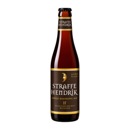 Botella de cerveza Straffe Hendrik Quadrupel 33 cl