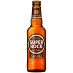 Botella de cerveza Super Bock Abadia 33 cl
