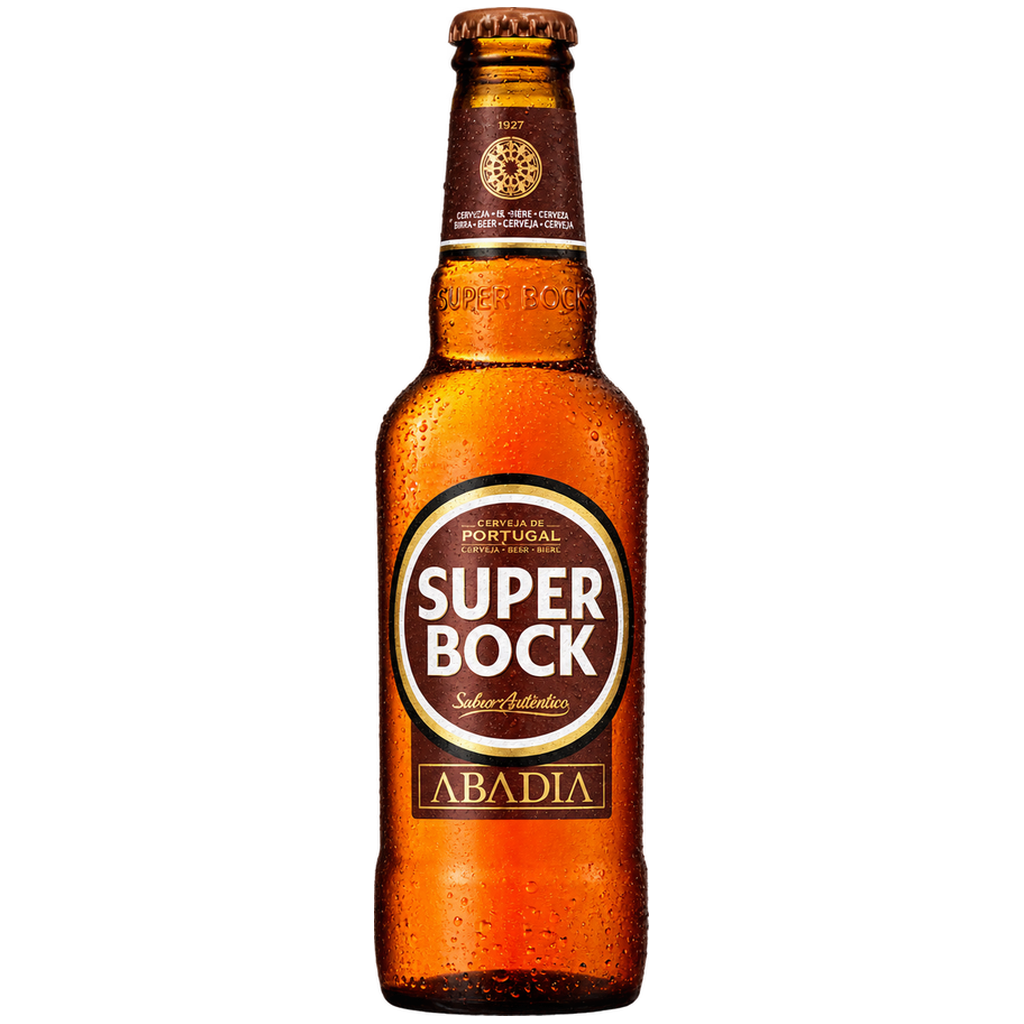 super-bock-abadia-tamano Botella de cerveza Super Bock Abadia 33 cl