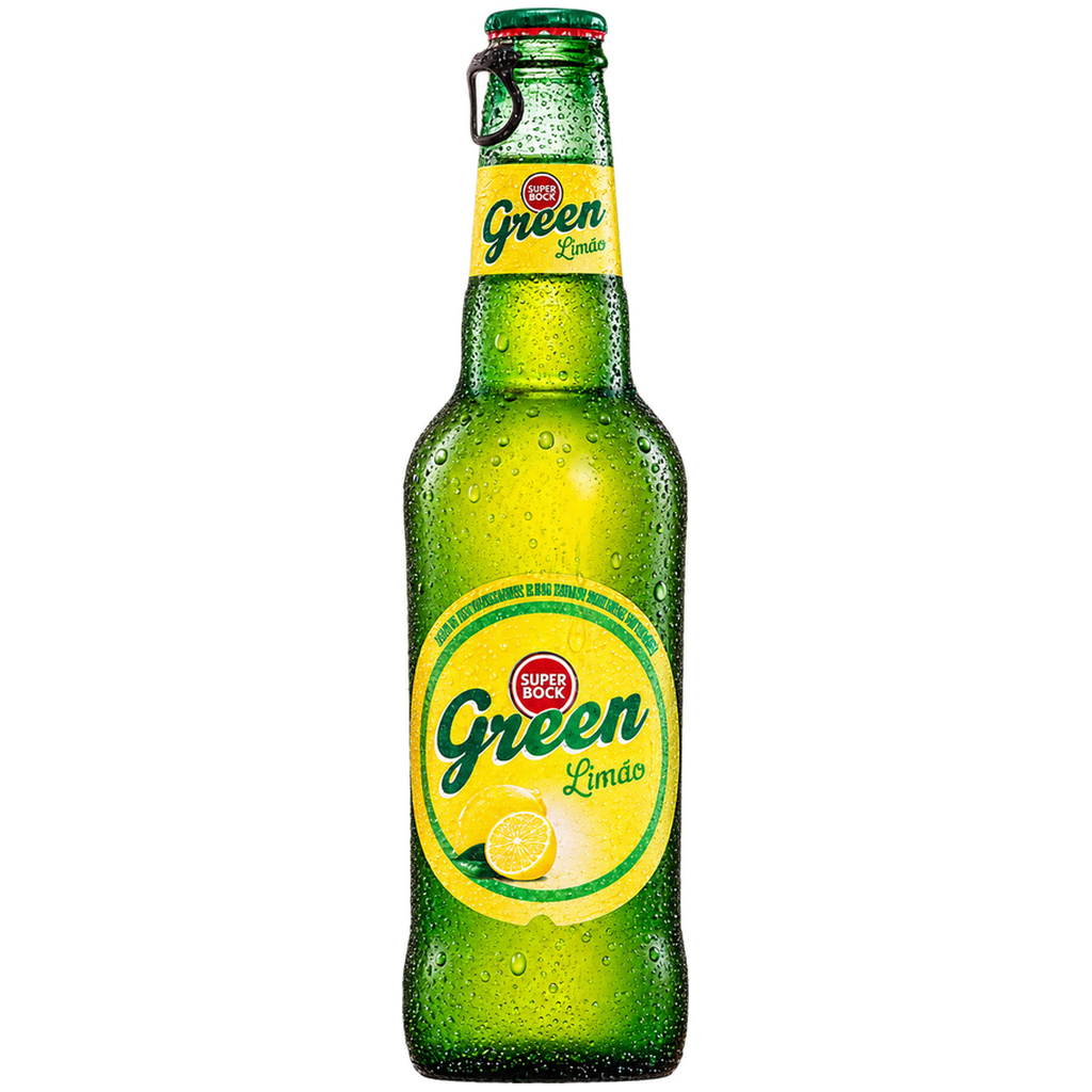 super-bock-green-tamano Botella de cerveza Super Bock Green 33 cl