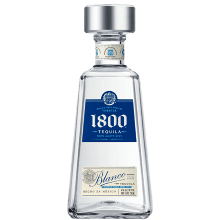 Botella de 1800 Blanco Tequila 70 cl sin fondo