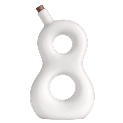Botella de cerámica 818 Eight Reserve Añejo Tequila 70 cl sin fondo