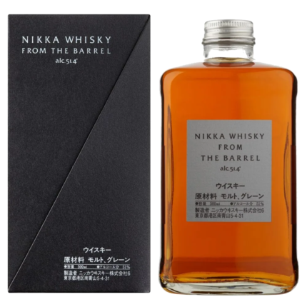 Botella de Nikka From The Barrel en formato 50 cl