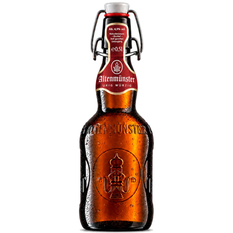 Botella de cerveza Altenmunster Urig Wurzig 50 cl
