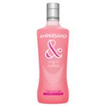 Botella de ginebra Ampersand Fresa 70 cl sin fondo