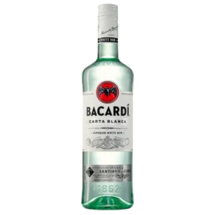 Botella de Bacardí Carta Blanca