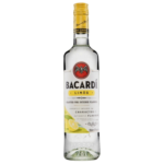 Botella de Bacardí Limón, etiqueta original de 35% vol.