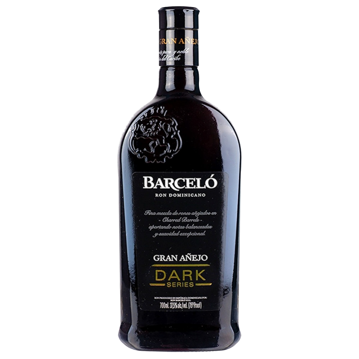 barcelo-dark-gran-anejo-70-cl Botella de Barceló Gran Añejo Dark, 37,5% vol.