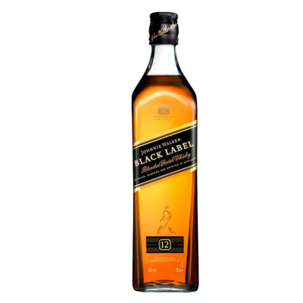 Botella de Johnnie Walker Black Label en formato 70 cl