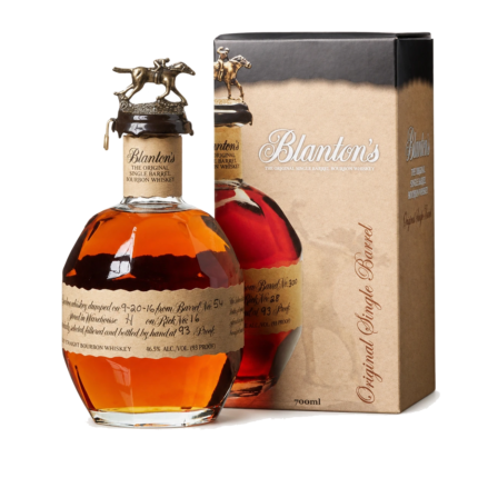 Botella y estuche de Blanton’s Original Single Barrel 70 cl