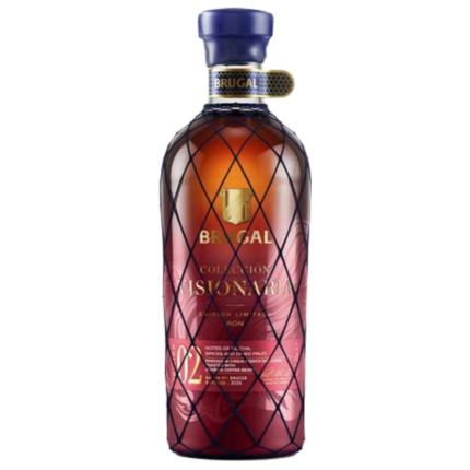Botella de Brugal Colección Visionaria Edición 02