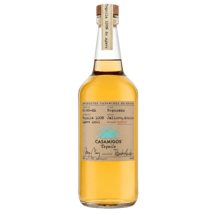 Botella de Casamigos Reposado Tequila 70 cl sin fondo