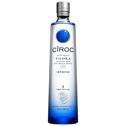 Botella de Cîroc Vodka 70 cl sin fondo