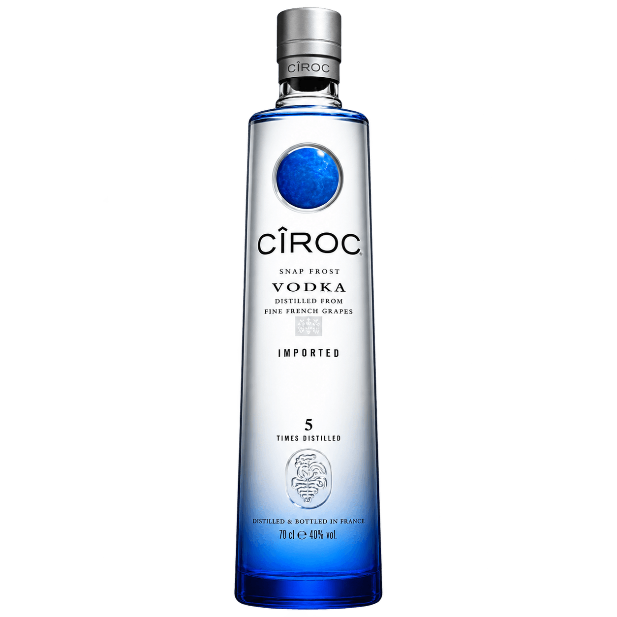 Cîroc Vodka 70 cl — sin fondo Botella de Cîroc Vodka 70 cl sin fondo