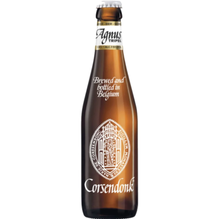 Botella de cerveza Corsendonk Agnus 33 cl