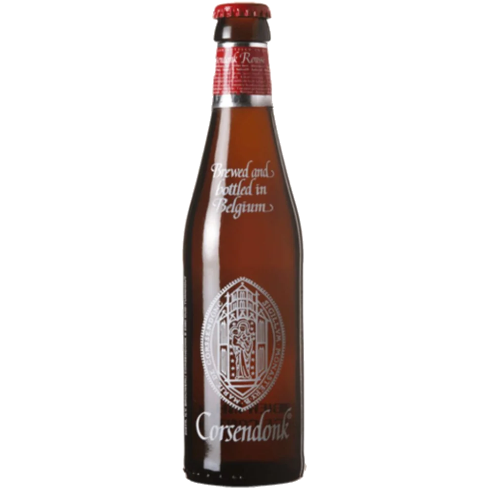 Corsendonk Rousse 33 cl — sin fondo Botella de cerveza Corsendonk Rousse 33 cl
