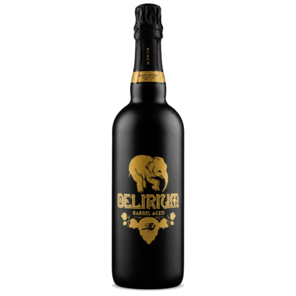 Imagen que muestra la cerveza Delirium delirium black barrel aged de 75cl