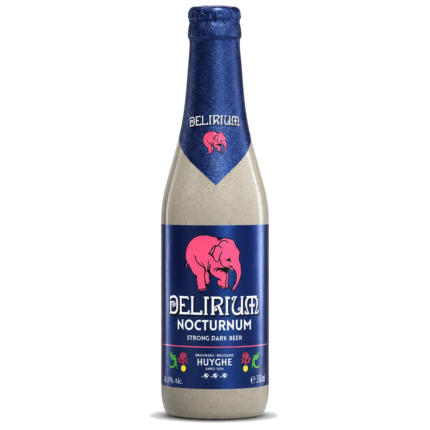 Imagen que muestra la cerveza Delirium Nocturnum en formato 33cl