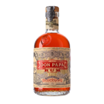 Botella de Don Papa 7 Años Ron 70 cl sin fondo