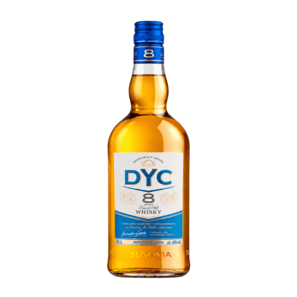 Botella de DYC 8 Años 70 cl