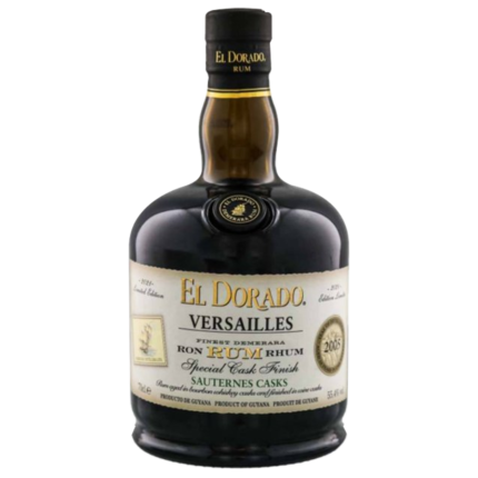 Botella de El Dorado Versailles Sauternes Casks