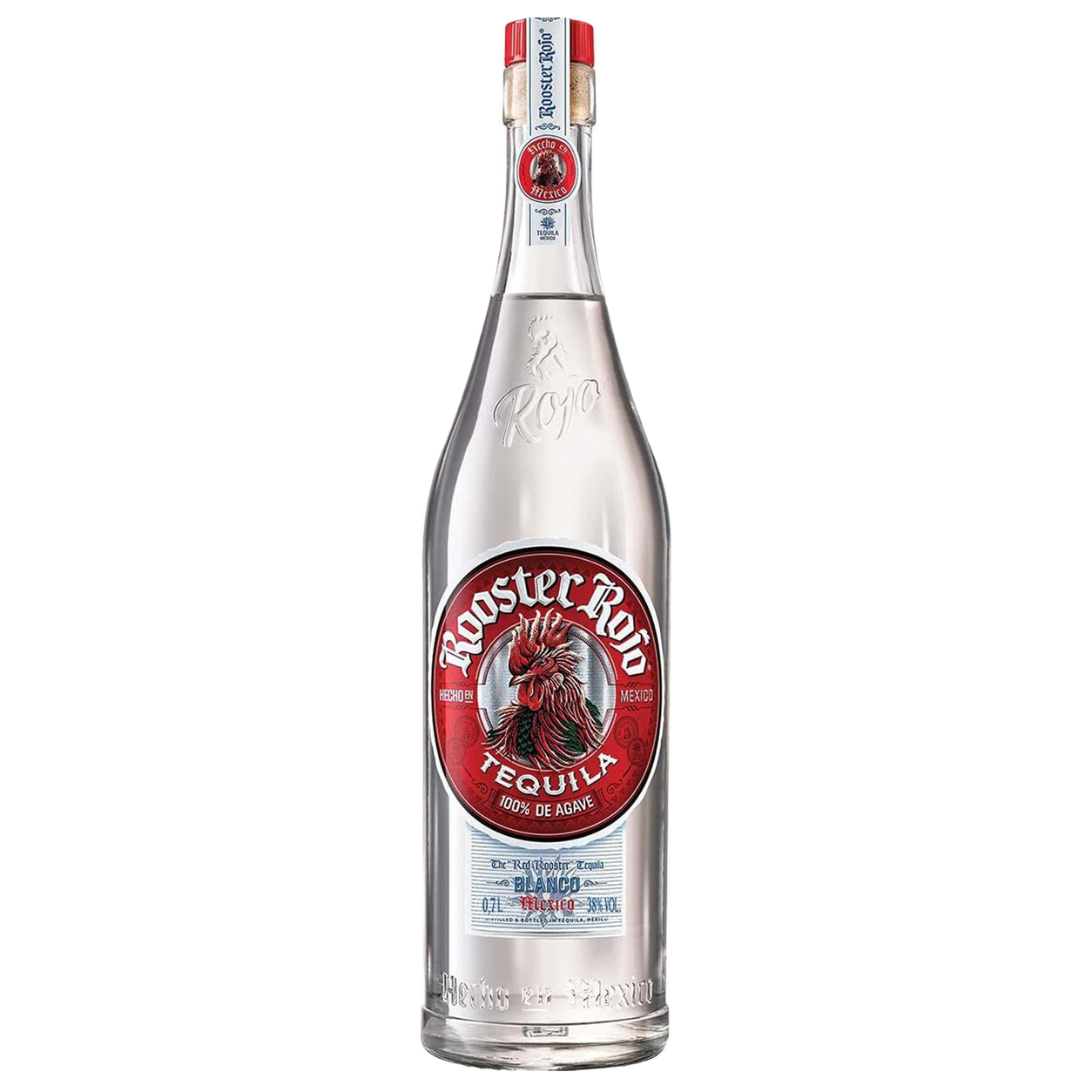 Rooster rojo blanco 70cl — sin fondo Rooster rojo blanco 70cl