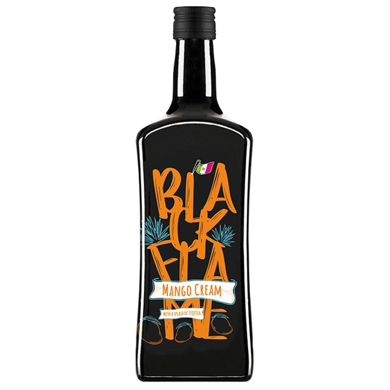 Black flame crema de mango 70cl — sin fondo Black flame crema de mango 70cl