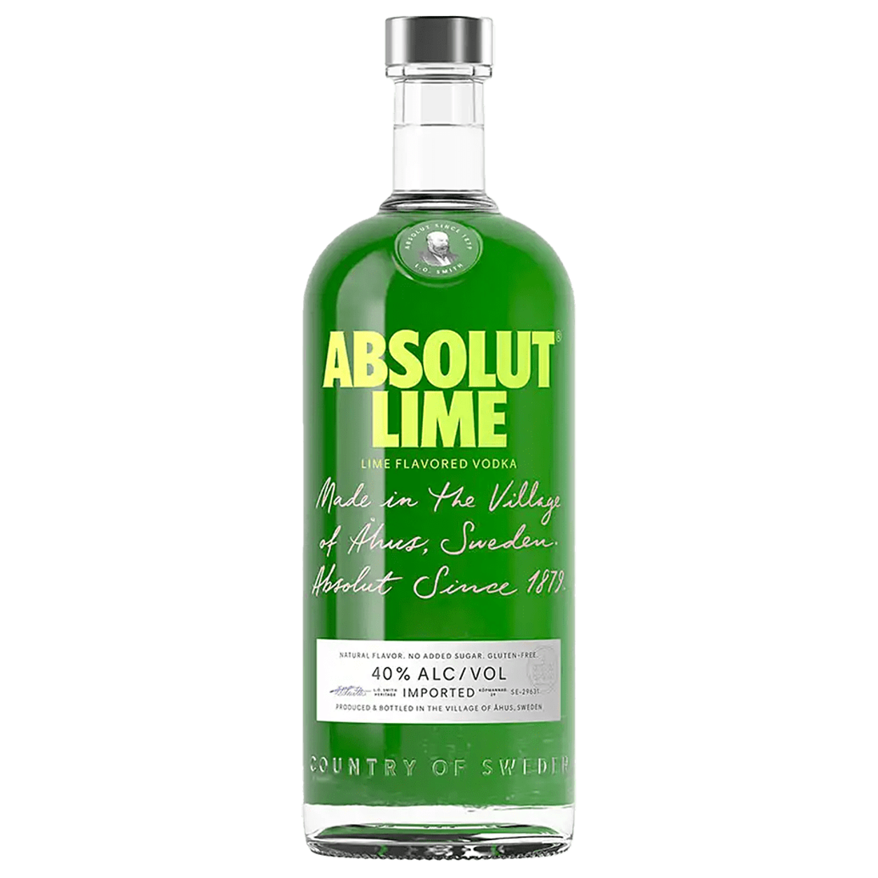 Absolut lime litro — sin fondo Absolut lime litro