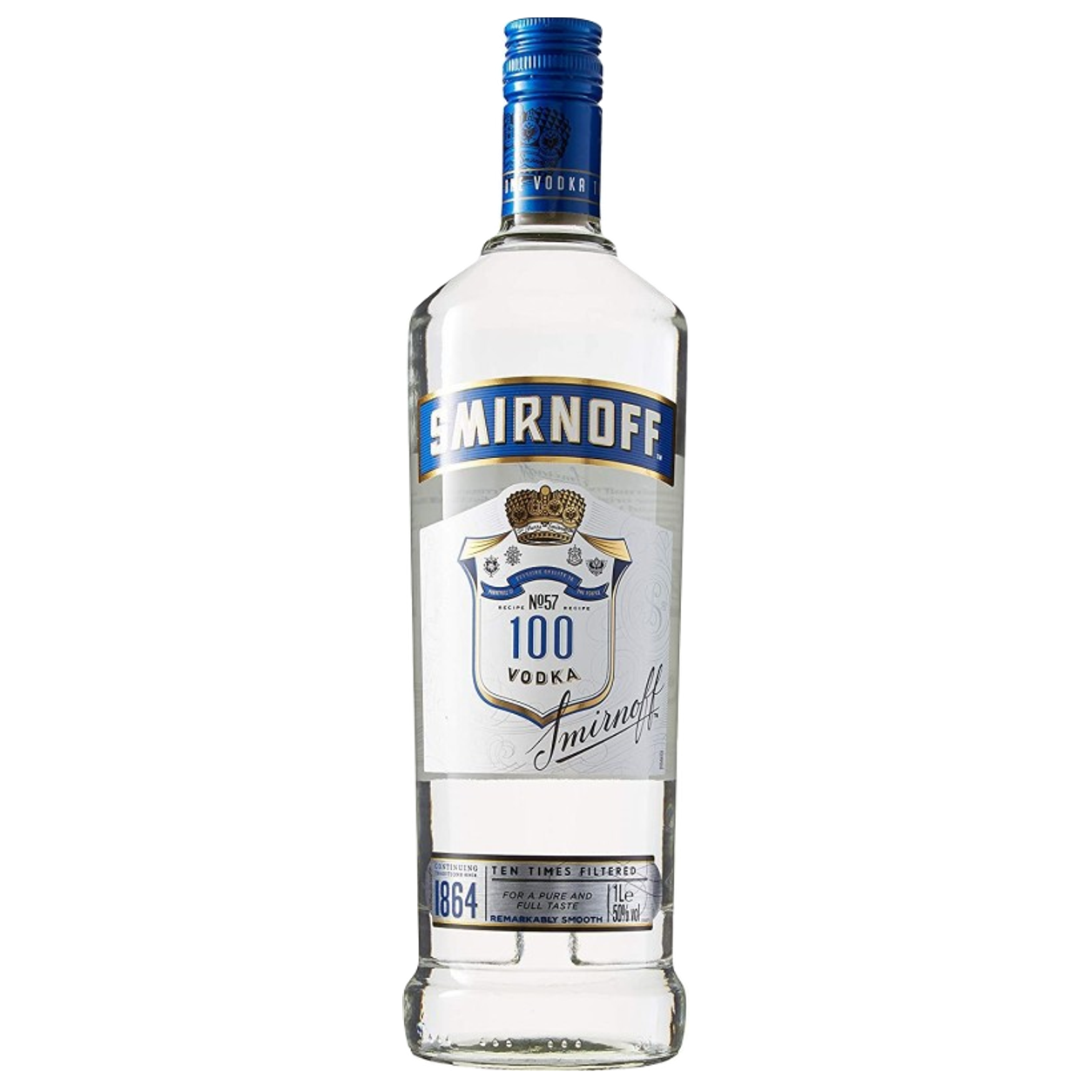 Smirnoff blue litro — sin fondo Smirnoff blue litro