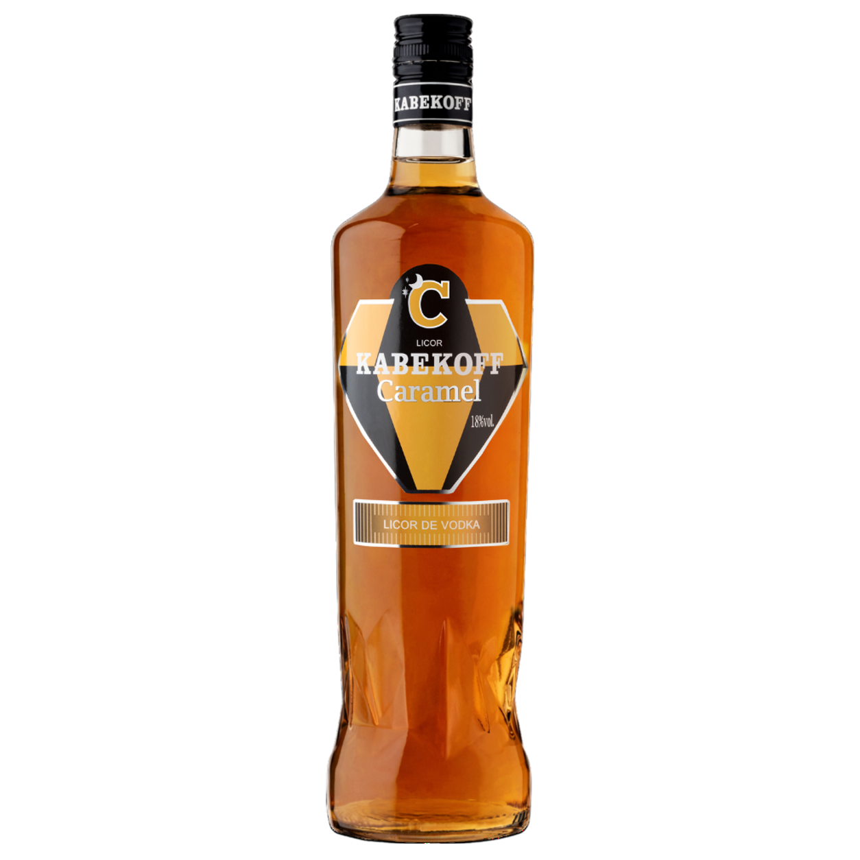 Vodka kabekoff caramelo 70cl — sin fondo Vodka kabekoff caramelo 70cl